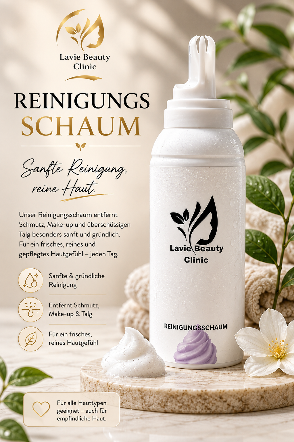 Reinigungsschaum